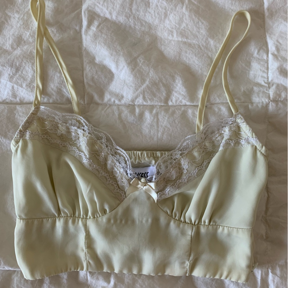 Princess Polly Cropped Lace Tank Top